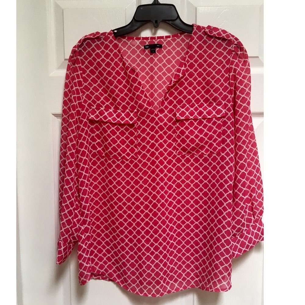 GAP Pink Blouse